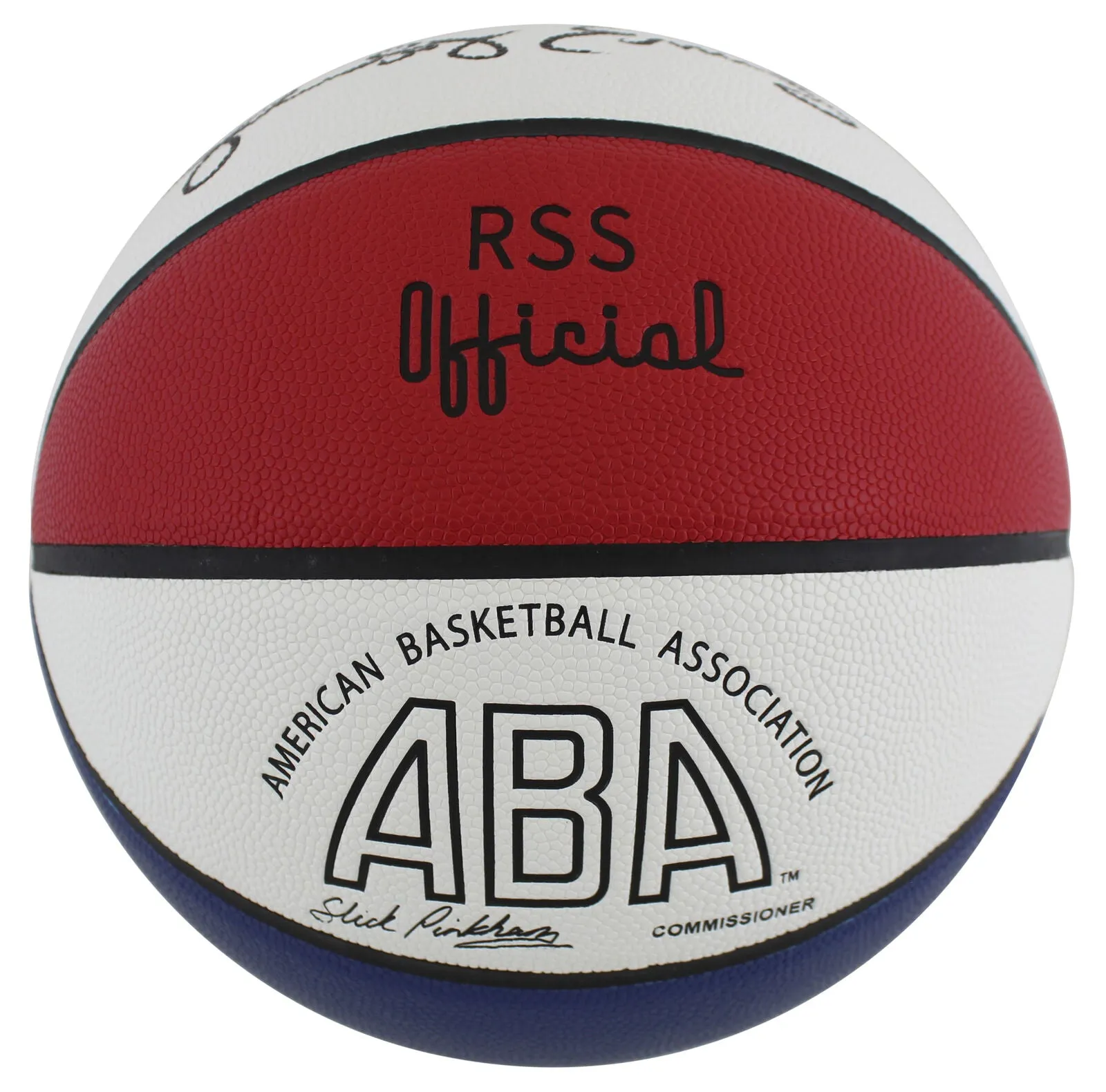 76ers Julius "Dr. J" Erving Authentic Signed ABA Basketball BAS Witnessed