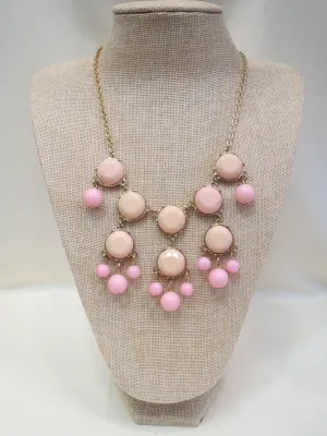 ADO | Bubble Necklace Two-Tone Baby Pink