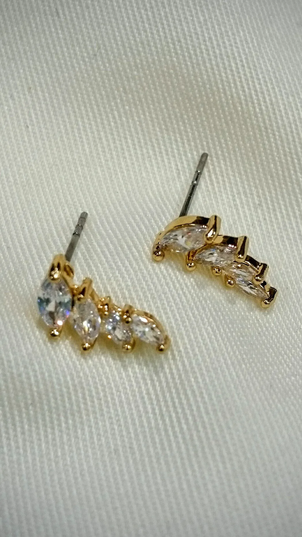 ADO | Crawler Earrings Gold X-Small