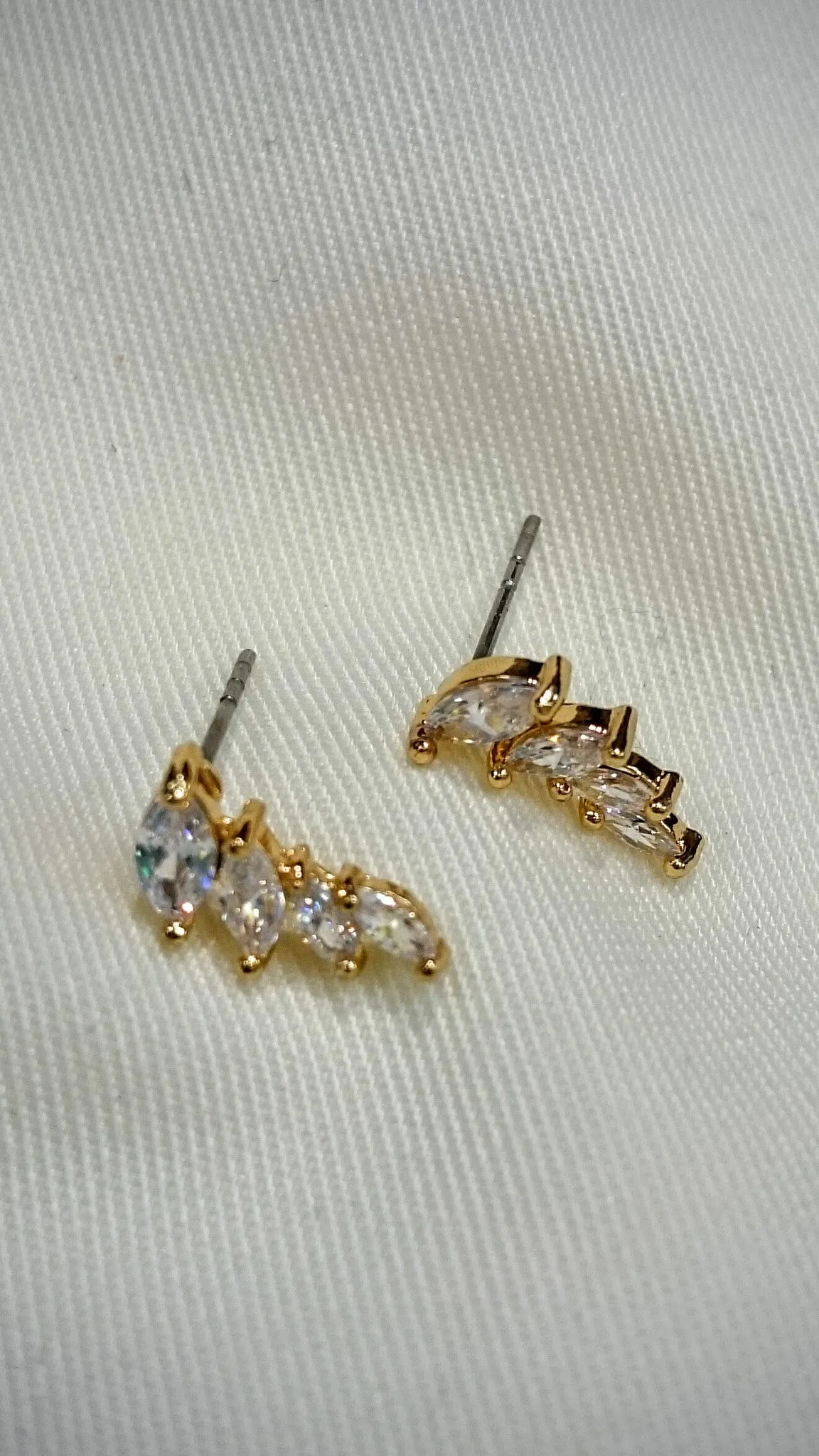 ADO | Crawler Earrings Gold X-Small