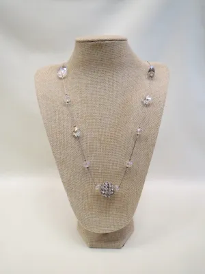 ADO | Long Crystal Necklace