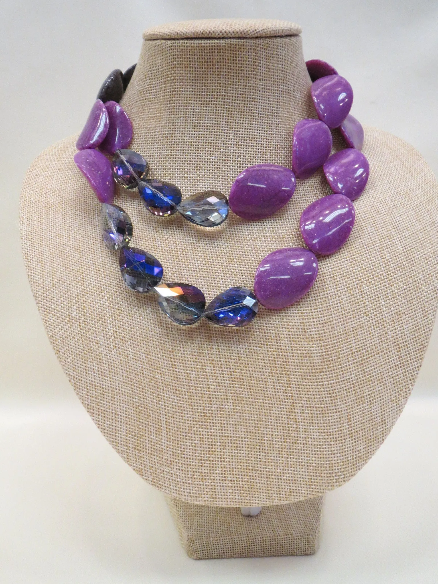 ADO | Purple Stone Necklace