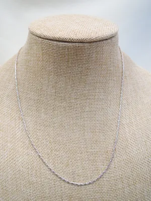 ADO | Small Simple Silver Chain