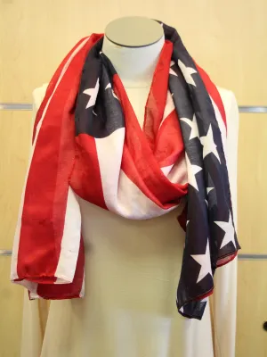 ADO | Wrap American Flag Scarf