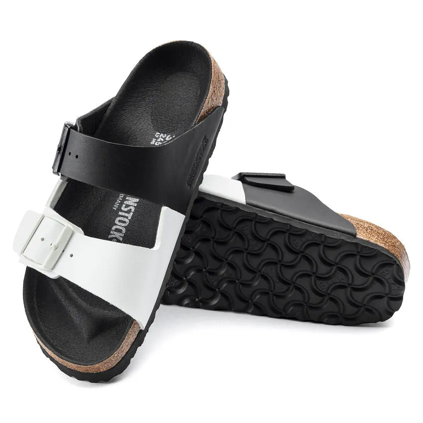 Arizona Split Men - Black and White Birko-Flor||Arizona Split pour hommes - Birko-flor noir et blanc