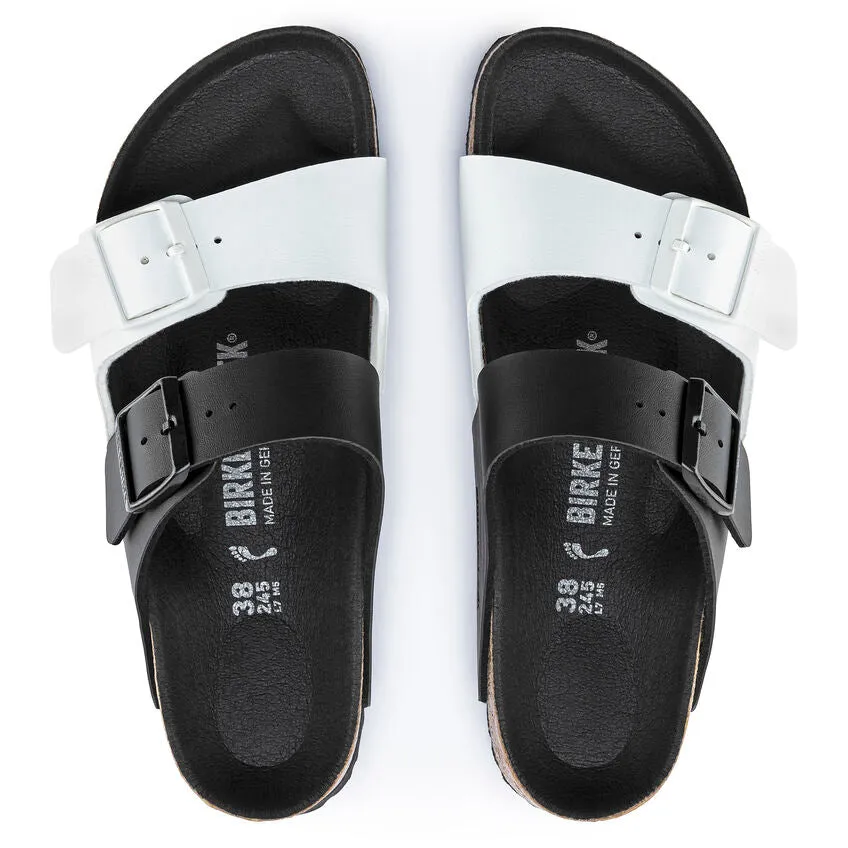 Arizona Split Men - Black and White Birko-Flor||Arizona Split pour hommes - Birko-flor noir et blanc