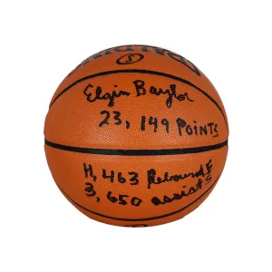 Autographed Spalding NBA Leather Game Ball – Black