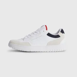 Basket Mixed Cupsole - White