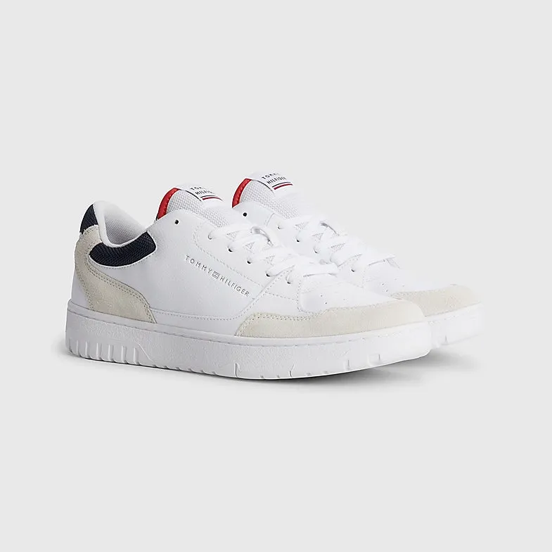 Basket Mixed Cupsole - White