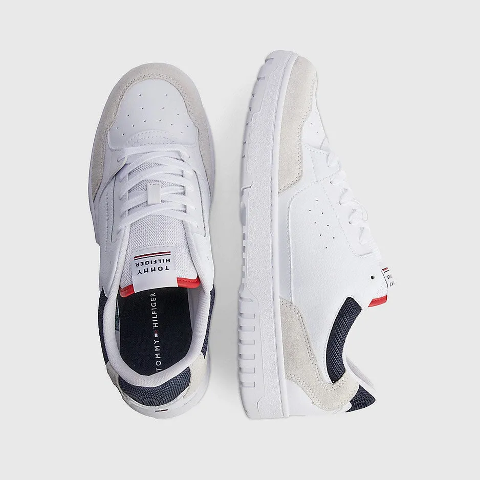 Basket Mixed Cupsole - White
