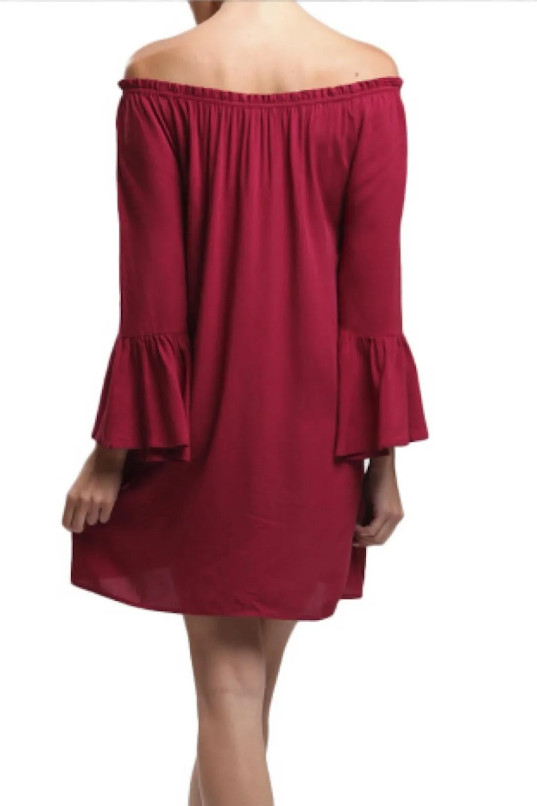 Blu Pepper | Burgundy Tunic Dress