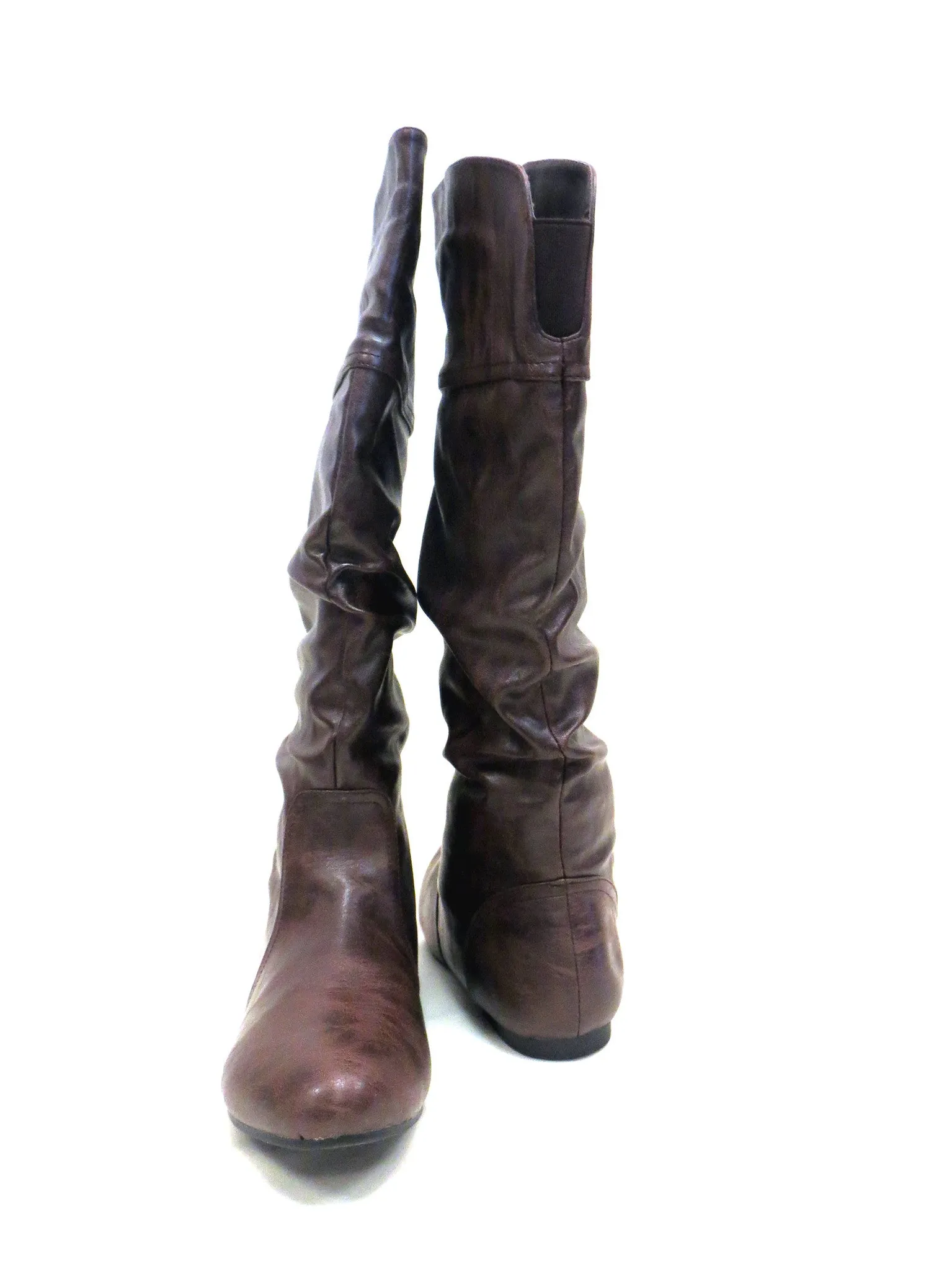 Bonnibel | Danniz Mid-Calf Slouchy Boot Brown