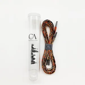 CA Lace “Safari” Hand Crafted Shoe Laces with Custom CA Brass Aglet