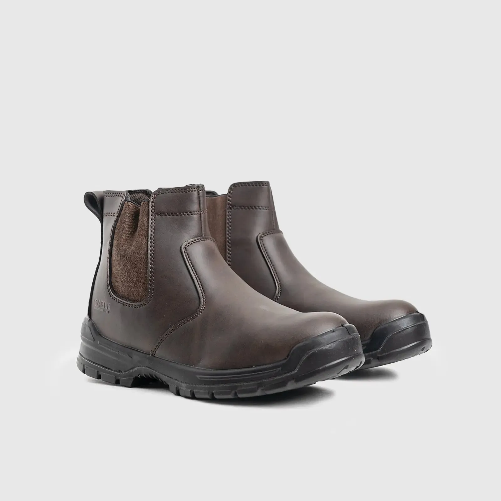 Cable Gold Safety Boot Brown
