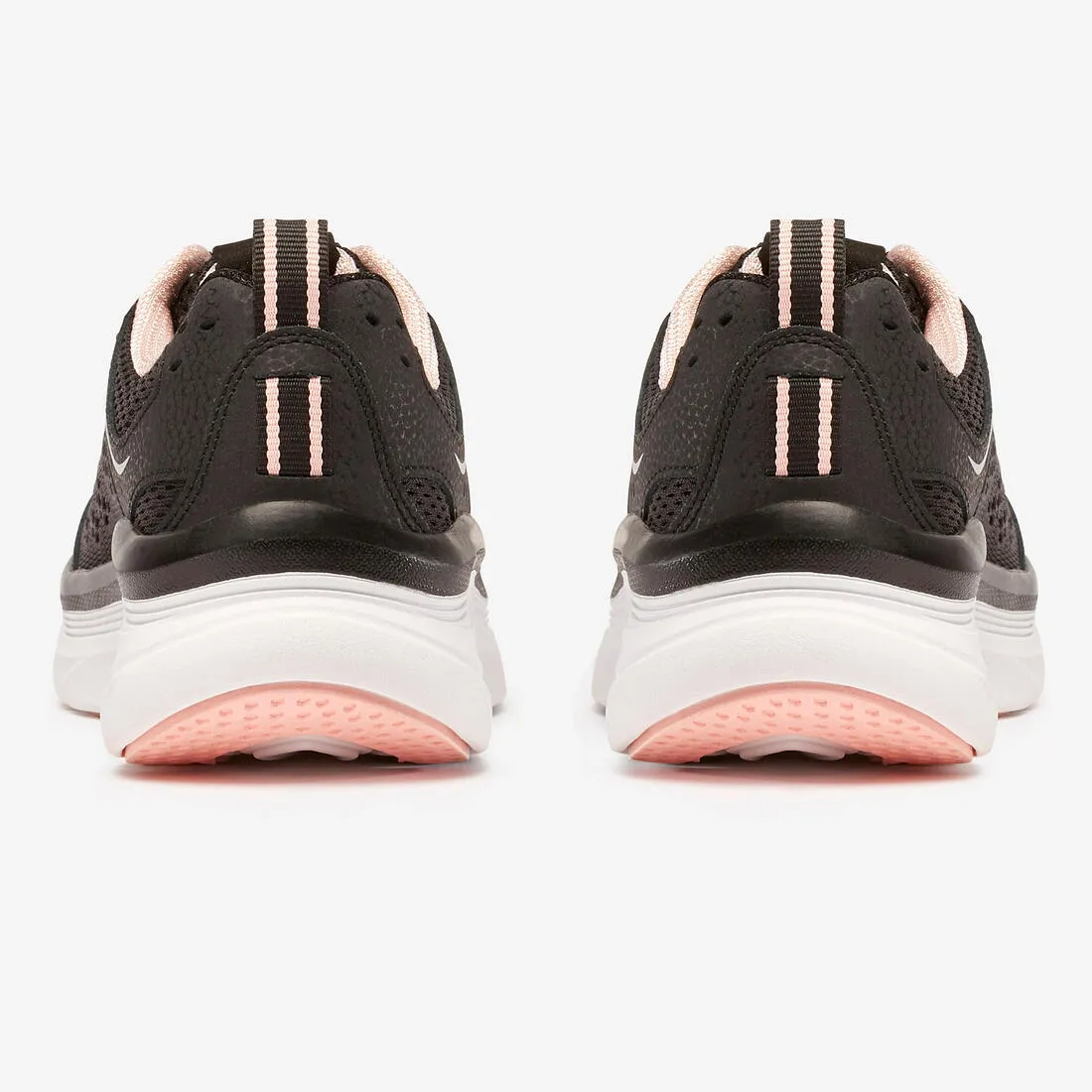 Chaussures marche sportive femme Skechers D'LUX Walker Noir