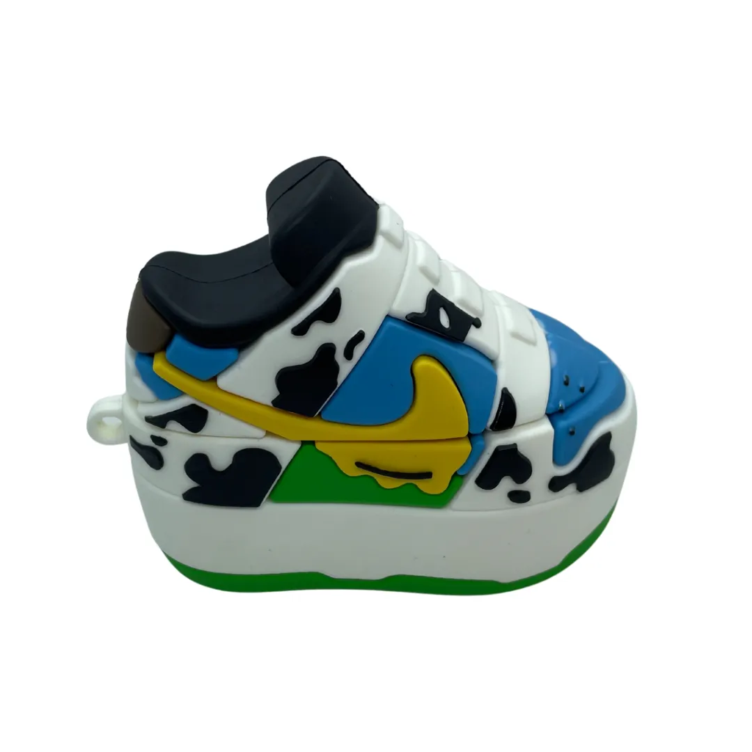 Check Moo Sneakers AirPods Case