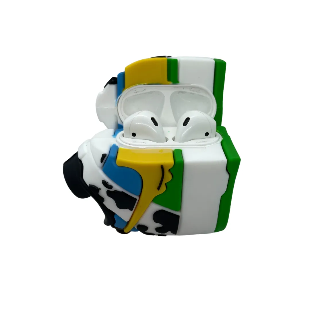 Check Moo Sneakers AirPods Case