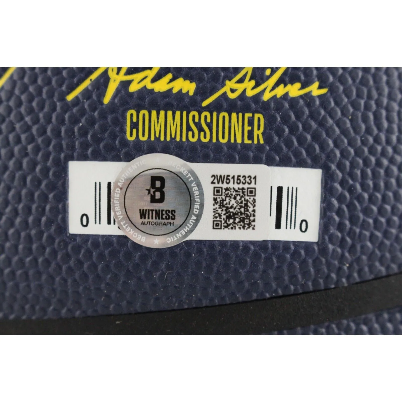 Christian Braun Autographed Denver Nuggets City Edition Baskebtall Beckett 49145