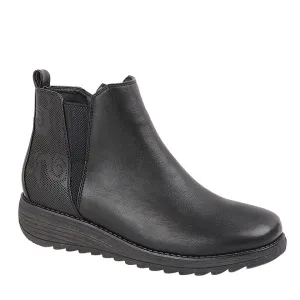 Cipriata L216A DEBORA Side V Gusset Ankle Boot
