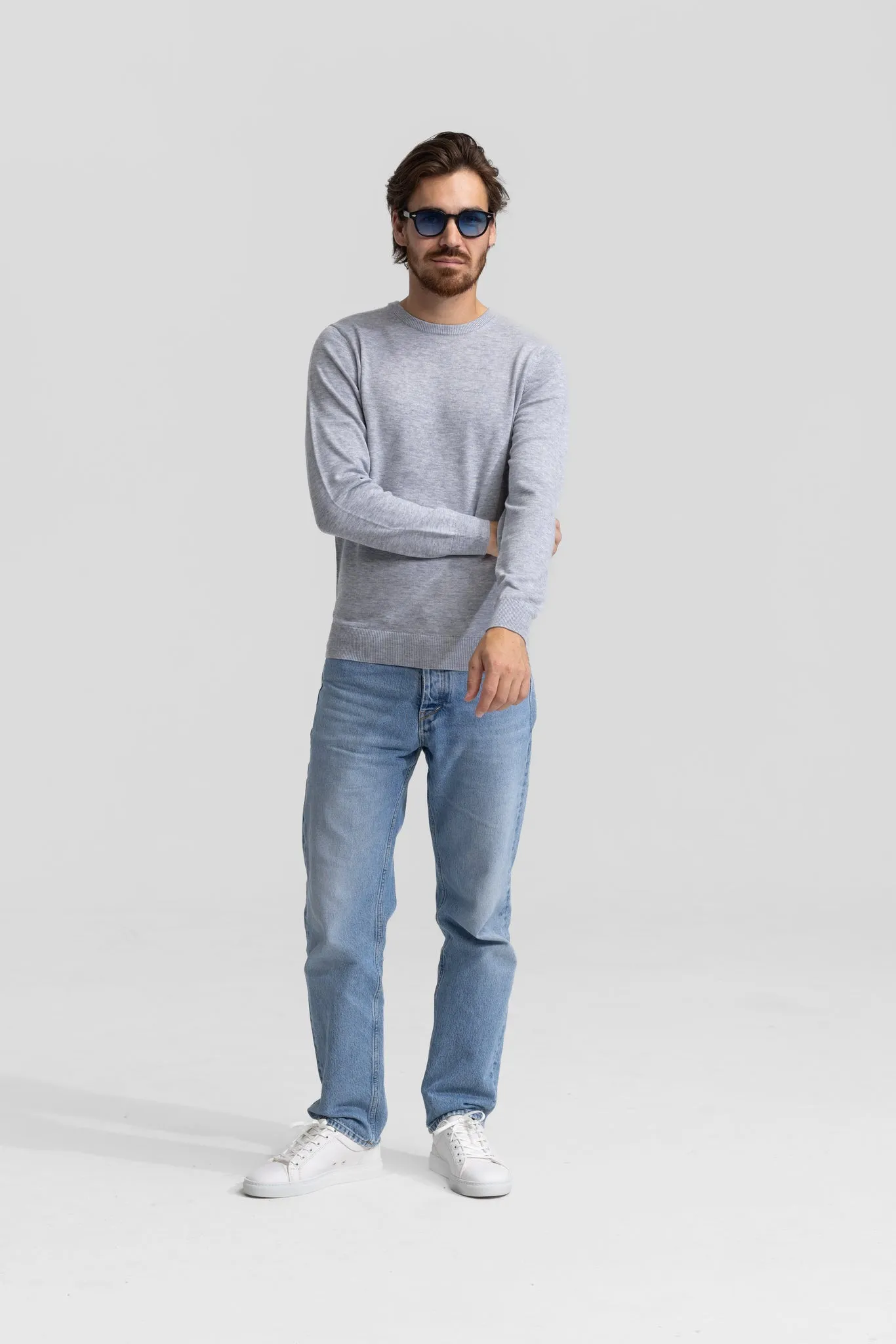 Crewneck Grey Sweater
