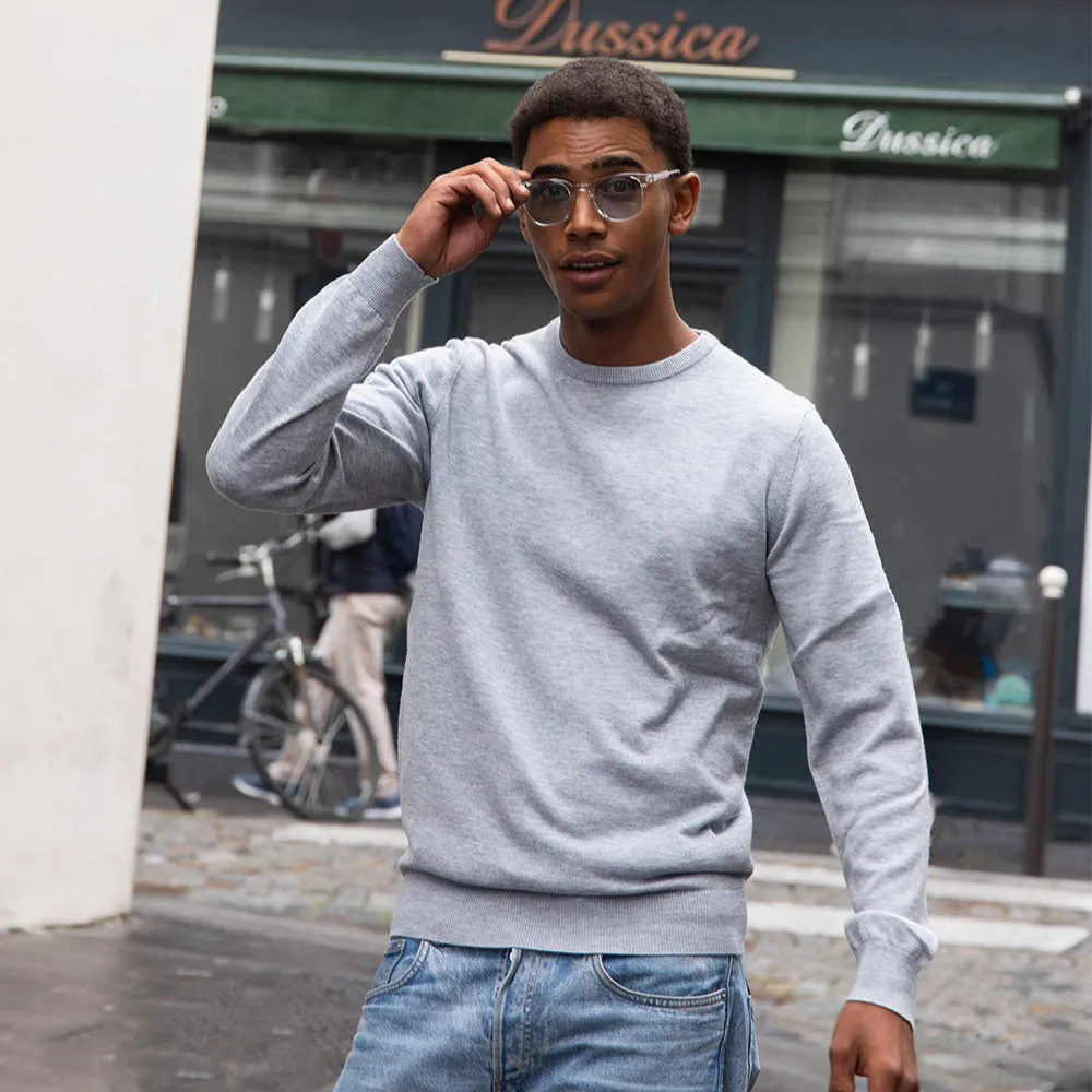 Crewneck Grey Sweater