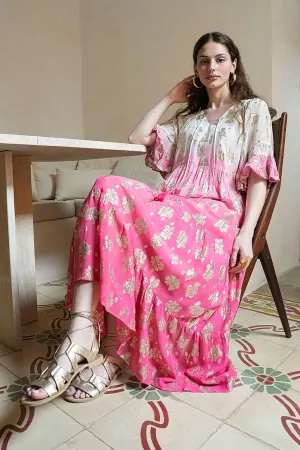 Daniella Maxi Dress Pink