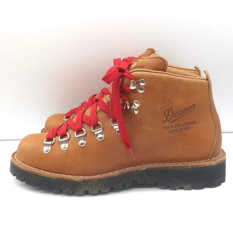 Danner Mountain Light Cascade Hiking Boots Brown Leather Size 9