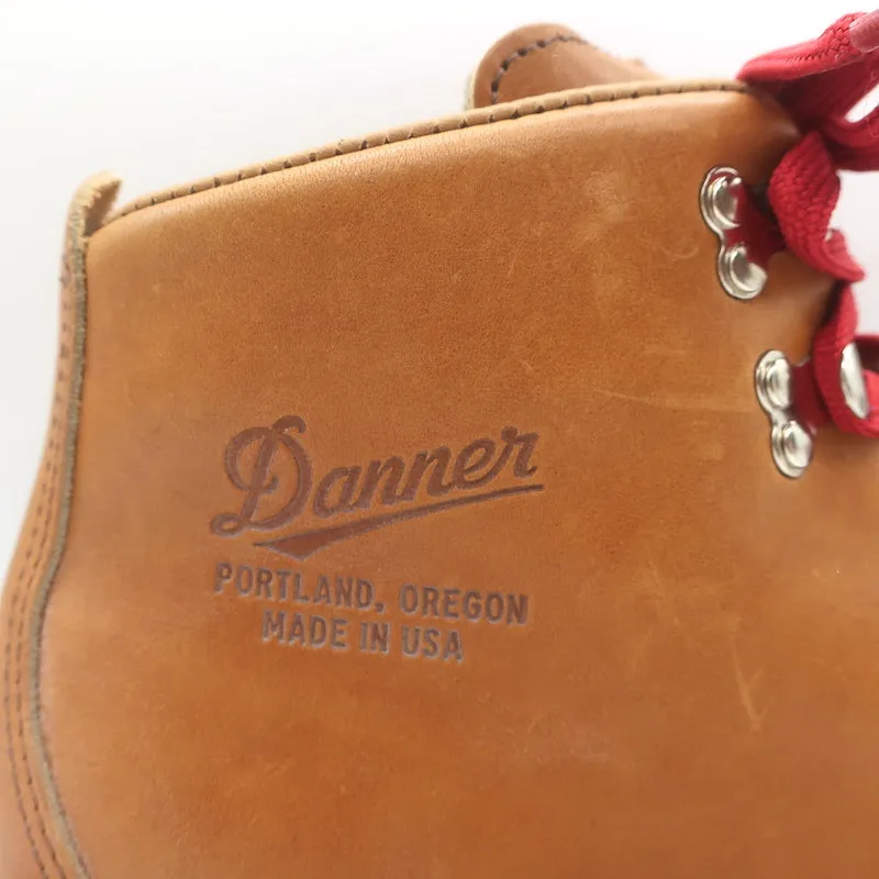 Danner Mountain Light Cascade Hiking Boots Brown Leather Size 9