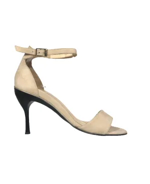 Deyi Nude Nubuck Sandal