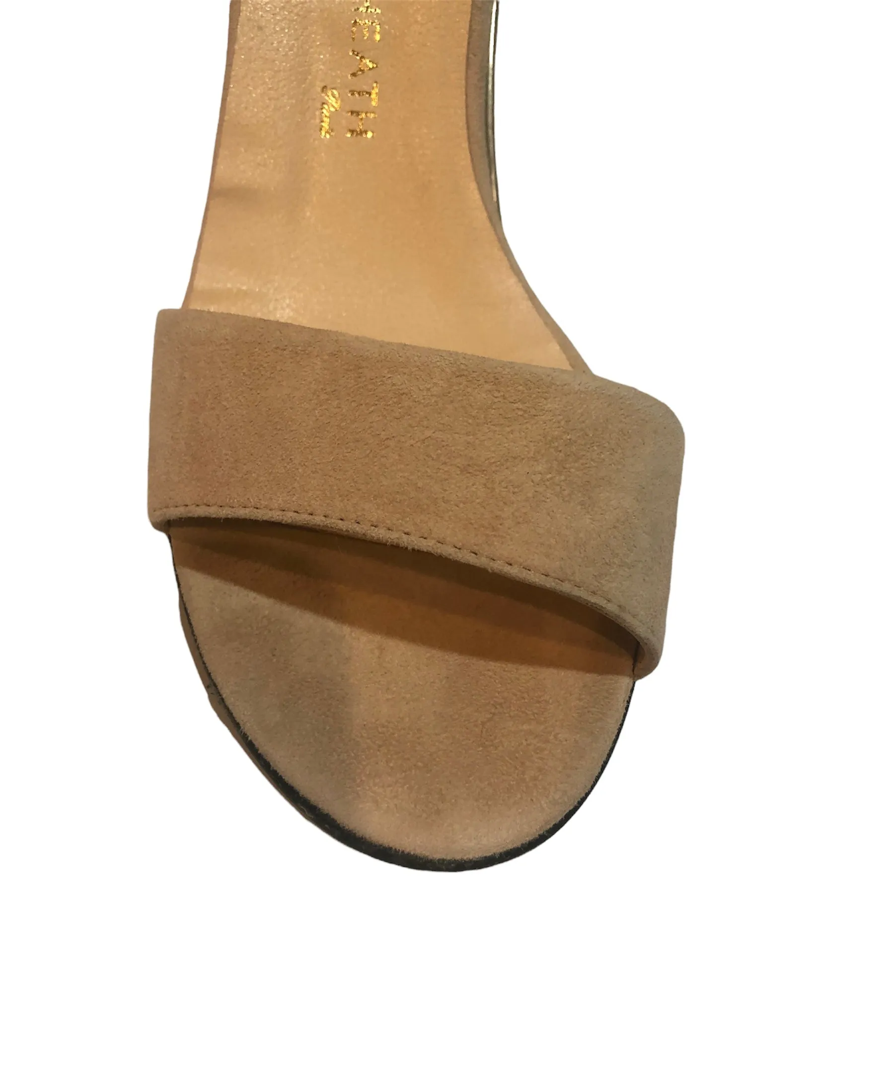 Deyi Nude Nubuck Sandal