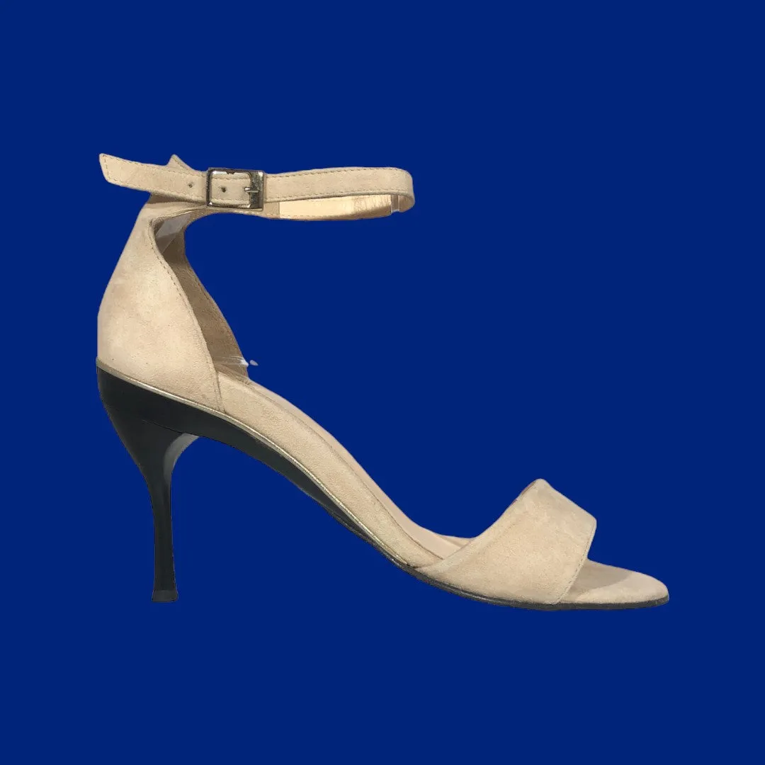 Deyi Nude Nubuck Sandal