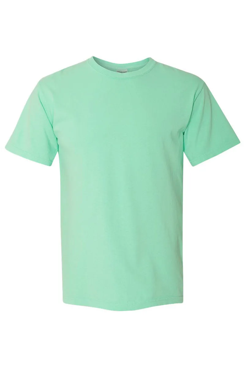 Distressed Courtside Comfort Colors Adult Ring-Spun Cotton Tee
