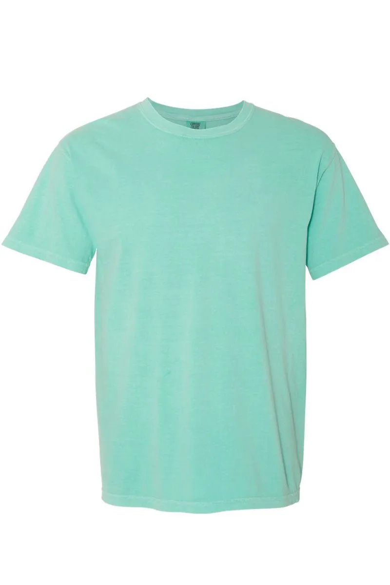 Distressed Courtside Comfort Colors Adult Ring-Spun Cotton Tee