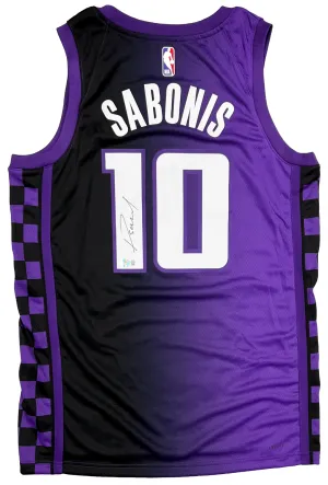 Domantas Sabonis Kings Signed Authentic Jordan Statement Edition Jersey Fanatics