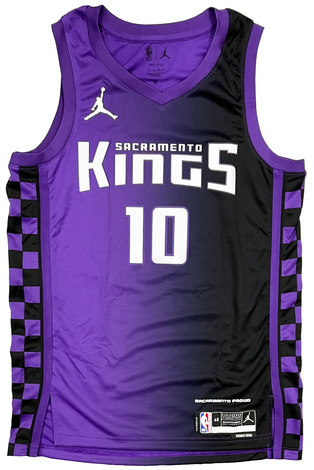 Domantas Sabonis Kings Signed Authentic Jordan Statement Edition Jersey Fanatics
