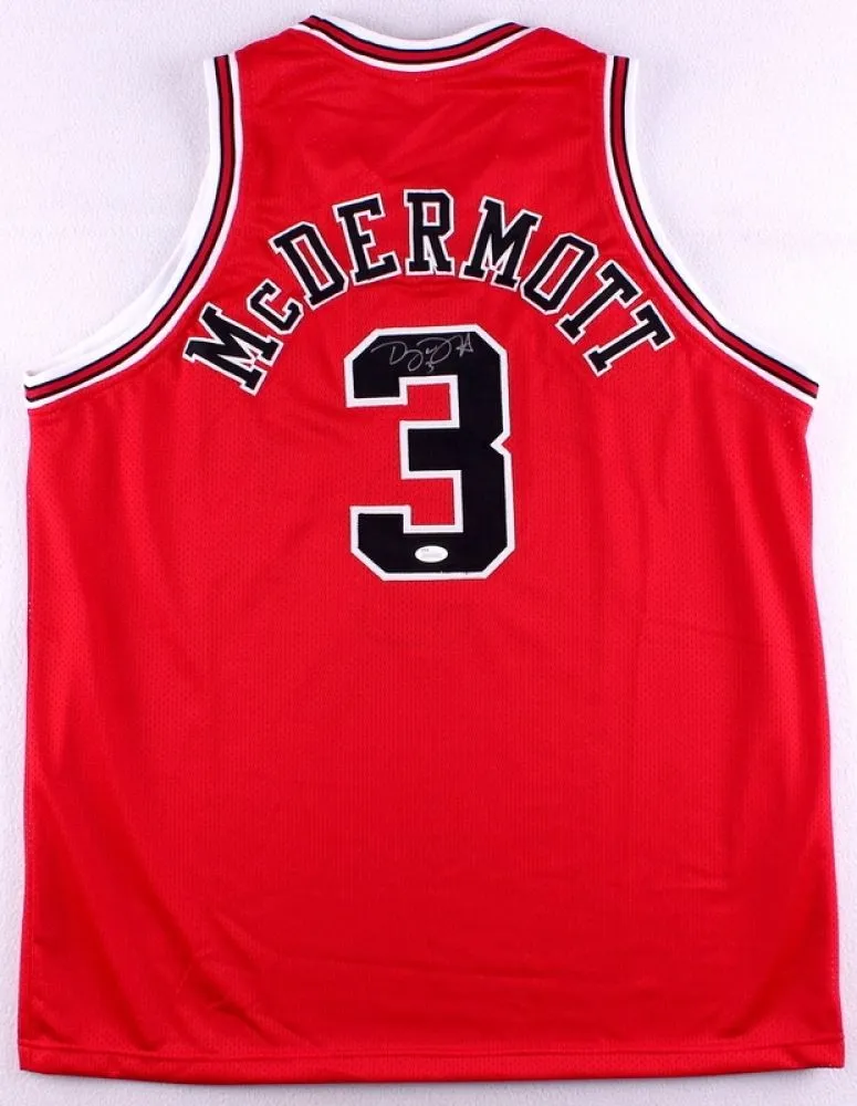 Doug McDermott Signed Autographed Chicago Bulls Basketball Jersey (JSA COA)