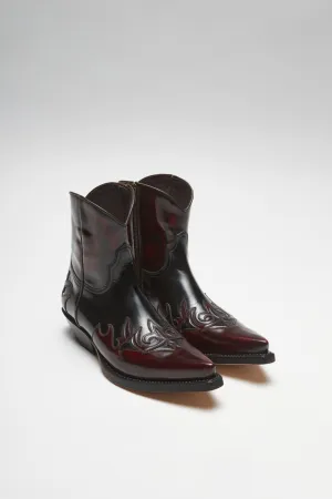 EMILIO Unisex Schwarz Rot