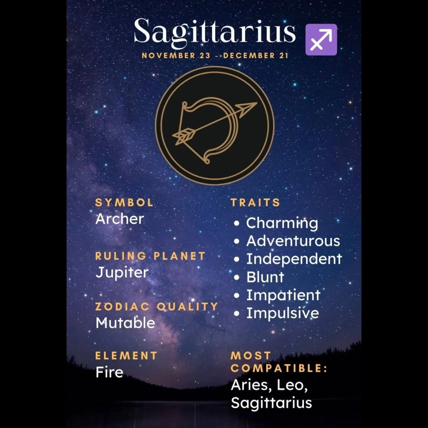 Fallon Aurielle Unisex Signature Sagittarius Logo & Name Zodiac T-Shirt (Seafoam Green & White)