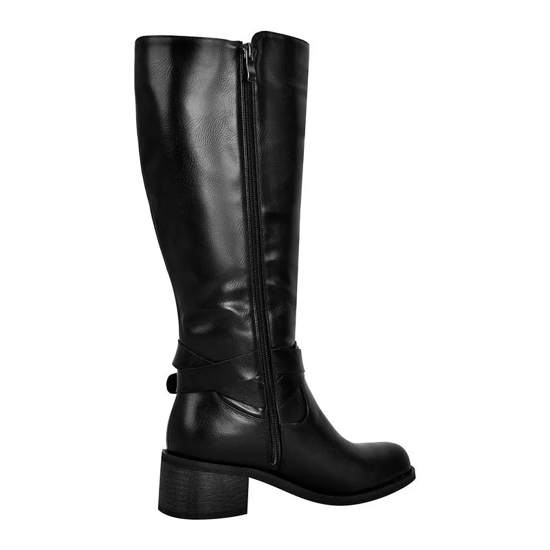 Fashion Knight Knee High Riding Boots