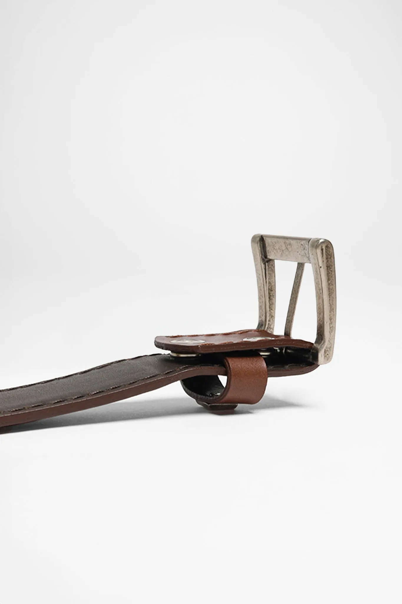 FG0817 Braun Ledergürtel