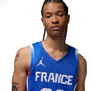 FRA M NK LMTD JSY RD NN OLY24 Maillot de basketball homme NIKE