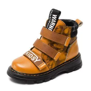 Genuine Leather Martin Boots for Boys