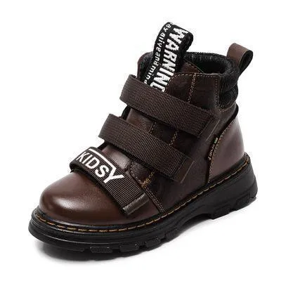 Genuine Leather Martin Boots for Boys