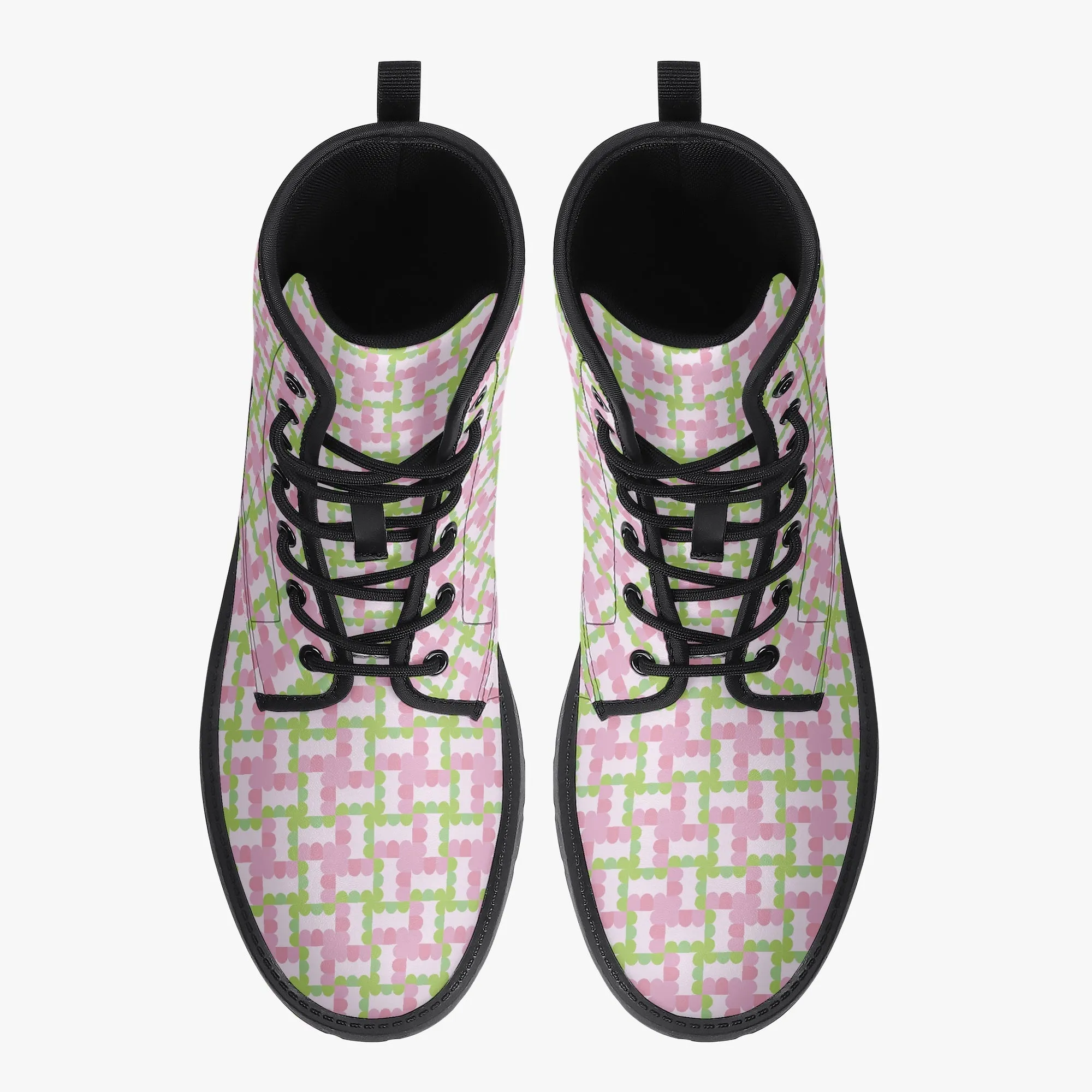 Green And Pink Rectangle