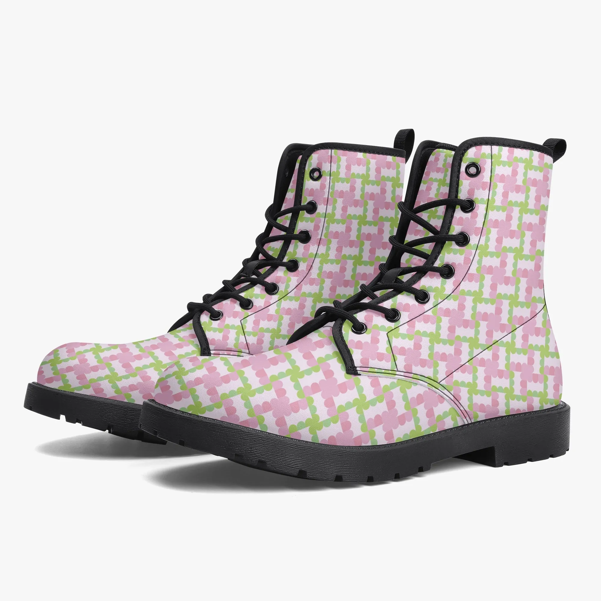 Green And Pink Rectangle