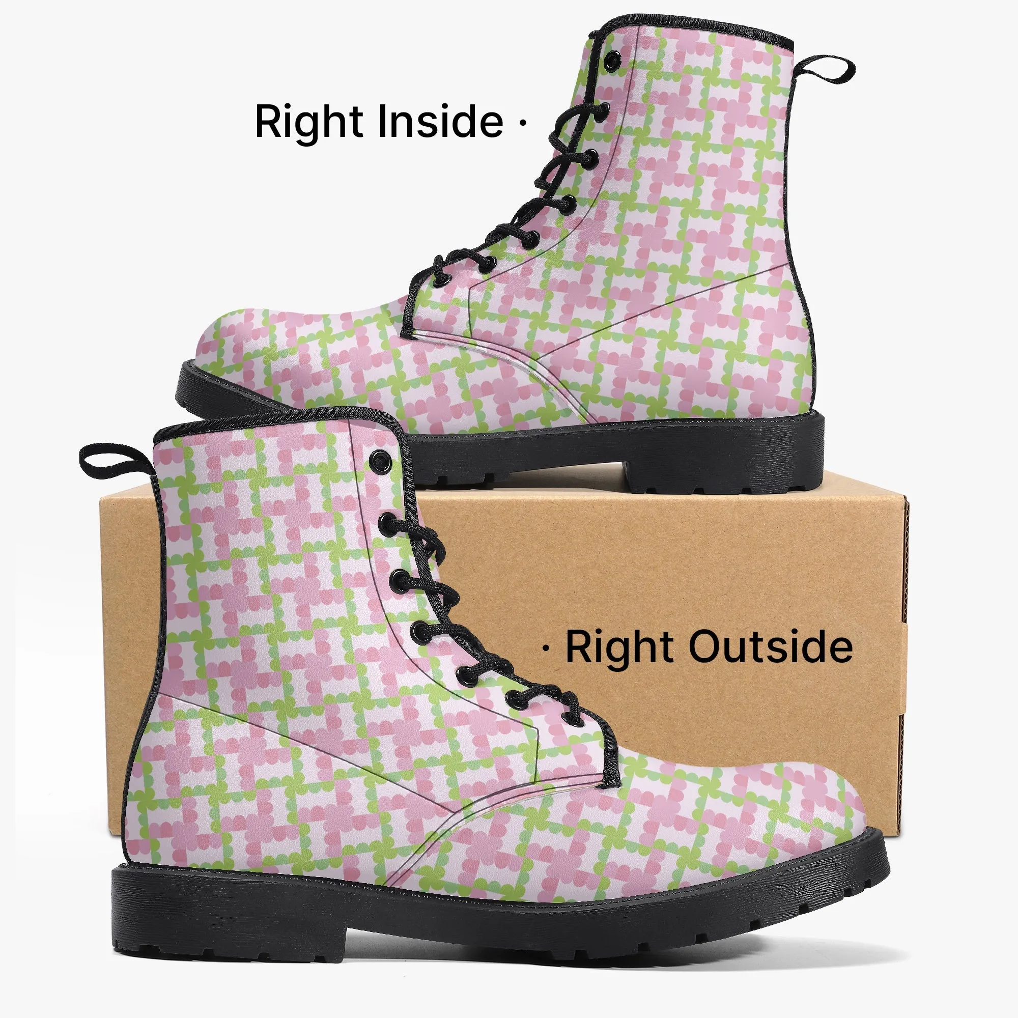 Green And Pink Rectangle