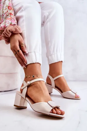 Heel sandals