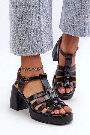 Heel sandals