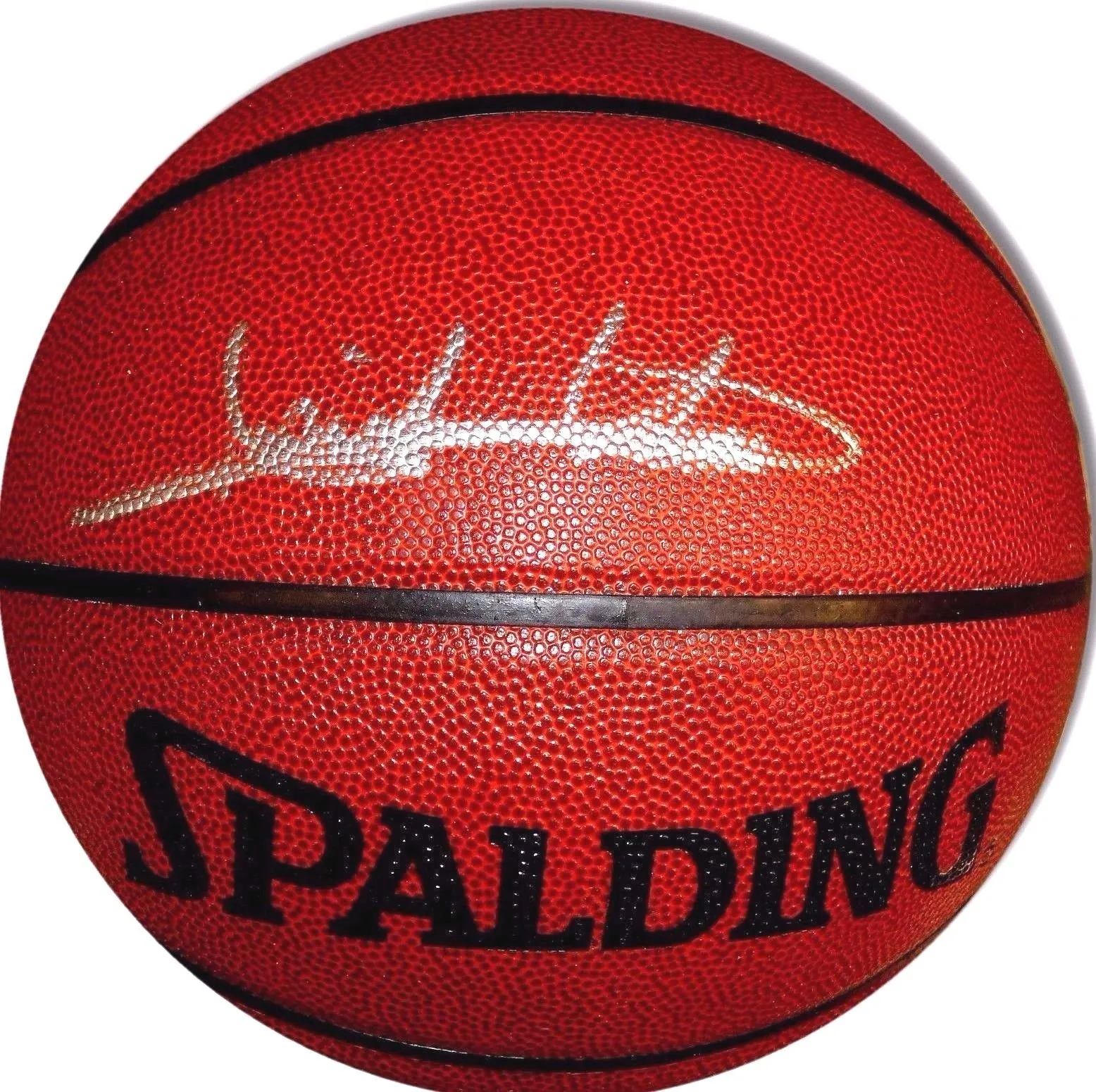 Isiah Thomas Signed Autographed Full-Sized Spalding NBA Basketball (Schwartz COA)