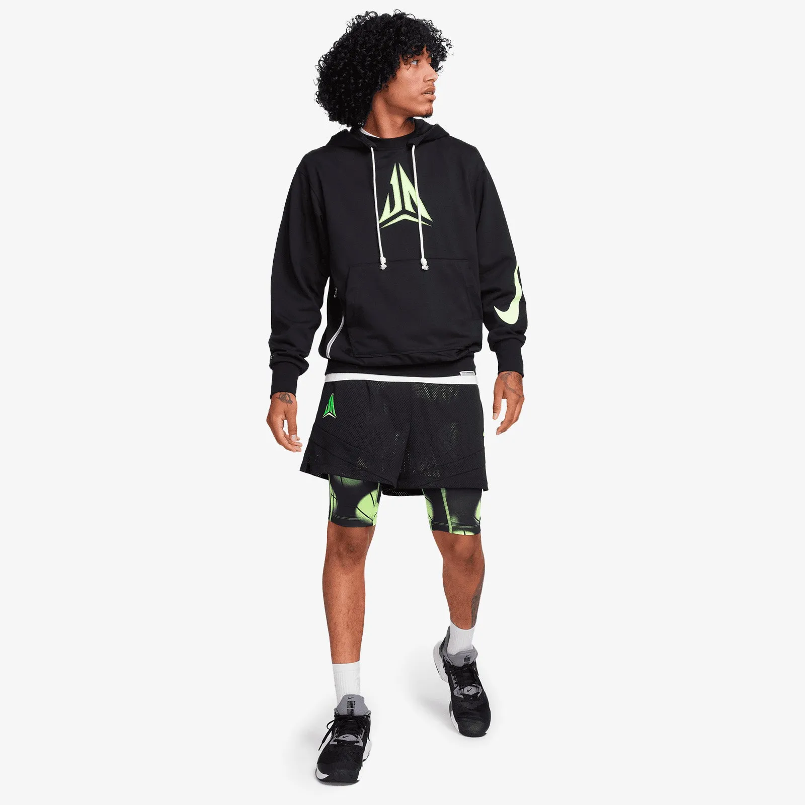 Ja Icon Mesh 4" Shorts - Black